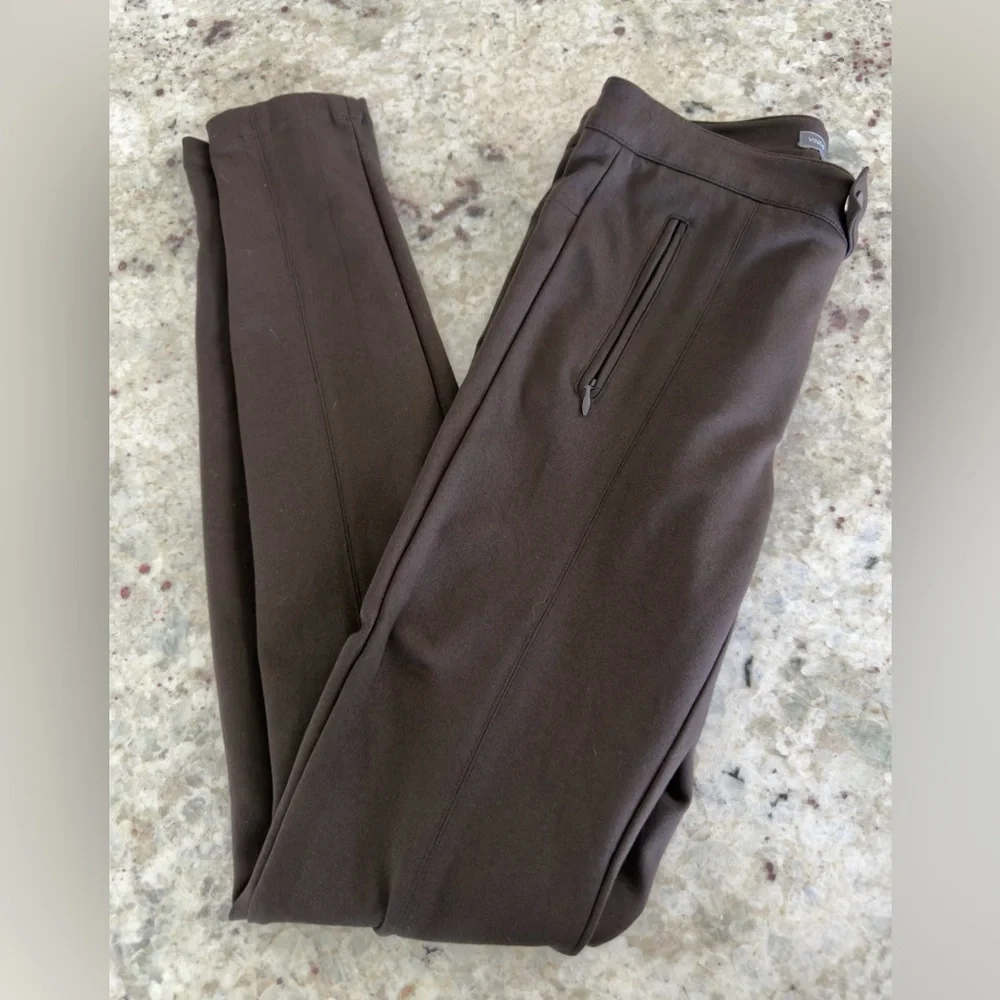 Vince Brown Stretch Pants – Size 4‎